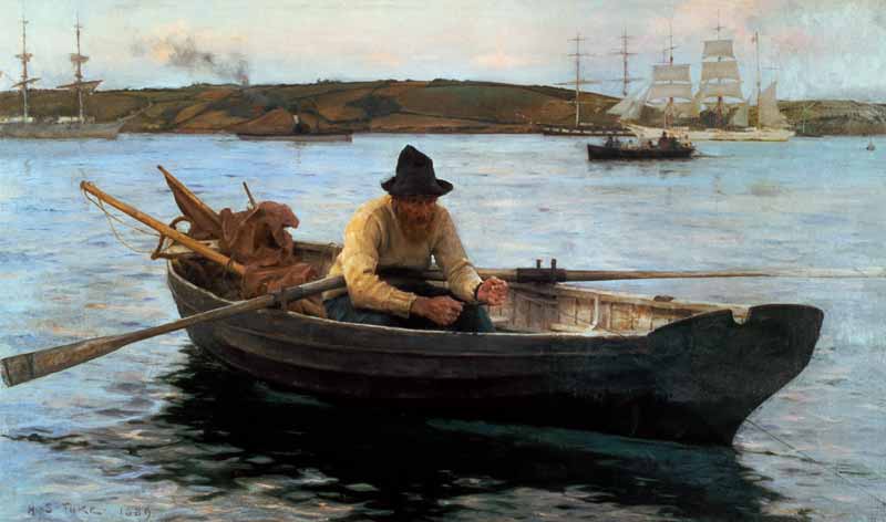 The Fisherman de Henry Scott Tuke