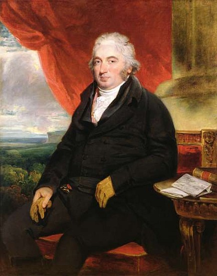 Portrait of John Fuller (1757-1834) de Henry Singleton