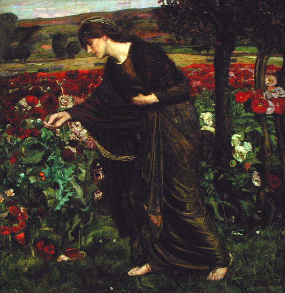 In the Garden of Proserpina, 1893 (oil on canvas)  de Henry A. (Harry) Payne