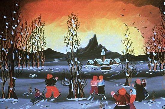 Winter Valley  de Herbert  Hofer
