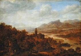 Landscape with the River Rhine