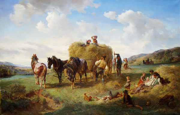 The Hay Harvest de Hermann Kauffmann