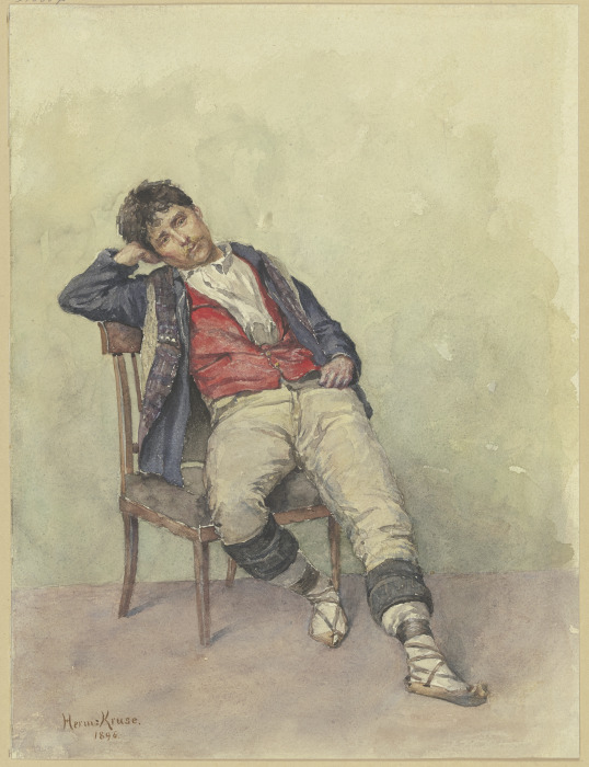 Sitting Italian de Hermann Kruse