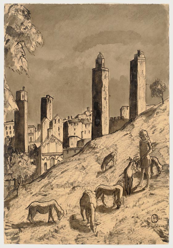 San Gimignano de Hermann Lismann