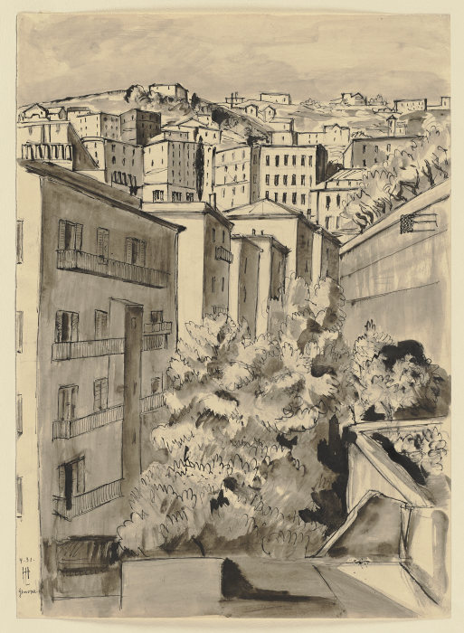 View of Genoa de Hermann Lismann