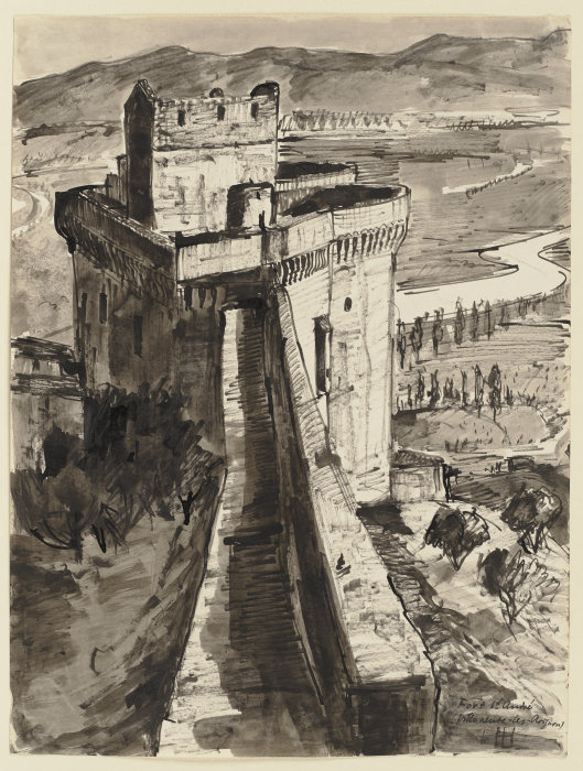 Fort Saint-André in Villeneuve-les-Avignon de Hermann Lismann