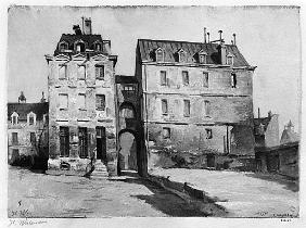 View of the Maternite Port-Royal, the entrance vault