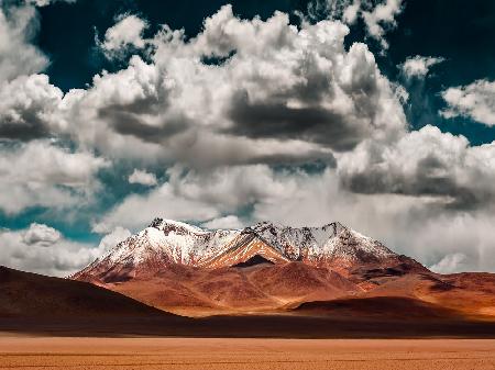 Mountains in the Salvador Dali Desert - Bolivia