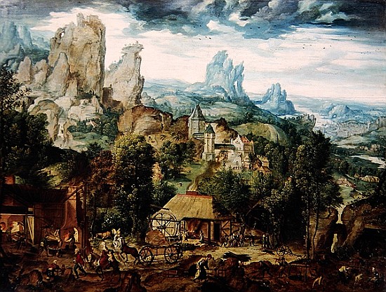 Landscape with Forge de Herri met de (Civetta) Bles