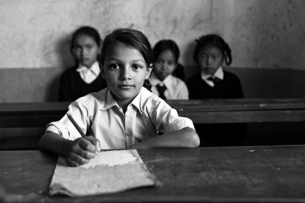 School in Nepal de Hesham Alhumaid