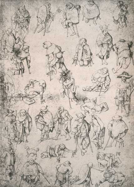 H.Bosch, Cripples, beggars a.street mus. de Jerónimo Bosch o El Bosco