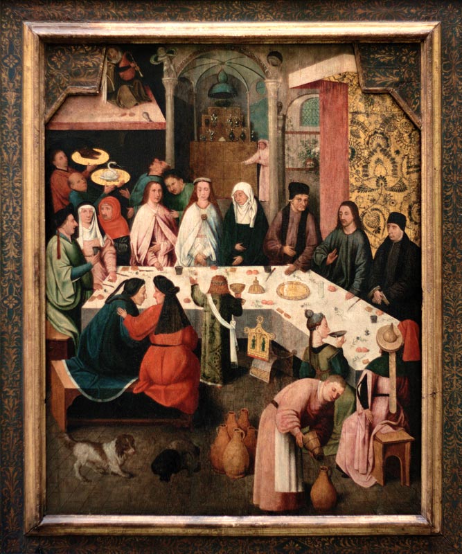 The Marriage Feast At Cana de Jerónimo Bosch o El Bosco