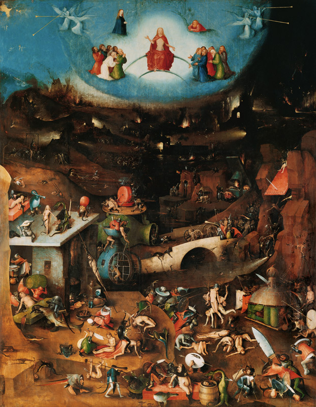 Last Judgement (middle panel) de Jerónimo Bosch o El Bosco