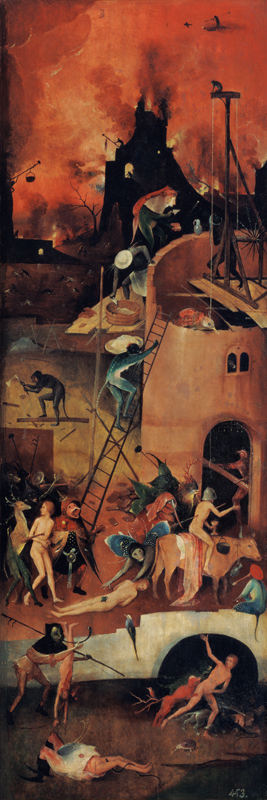 Hell , Escorial de Jerónimo Bosch o El Bosco