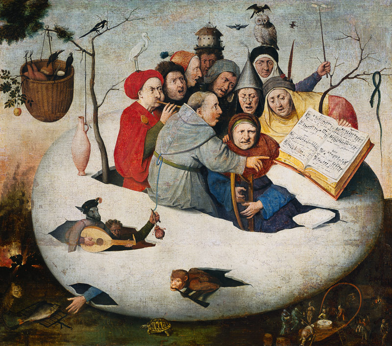 The Concert in the Egg de Jerónimo Bosch o El Bosco