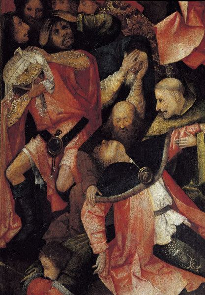 Bosch, Kreuzigung Hl.Julia, Ausschnitt de Jerónimo Bosch o El Bosco