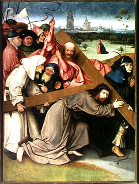 Christ Carrying the Cross de Jerónimo Bosch o El Bosco
