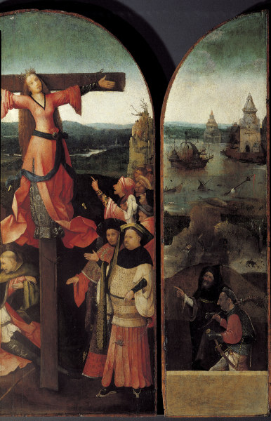 H.Bosch, Altar der Hl.Julia, Teilansicht de Jerónimo Bosch o El Bosco