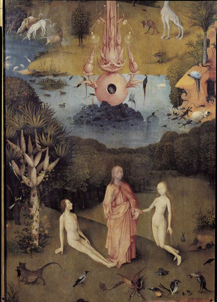 H.Bosch, Erschaffung Evas de Jerónimo Bosch o El Bosco