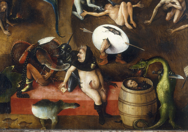 H.Bosch /Last Judgement,Det./c.1485/1505 de Jerónimo Bosch o El Bosco
