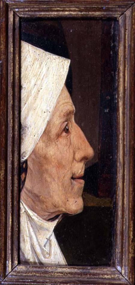 Head of an Old Woman de Jerónimo Bosch o El Bosco