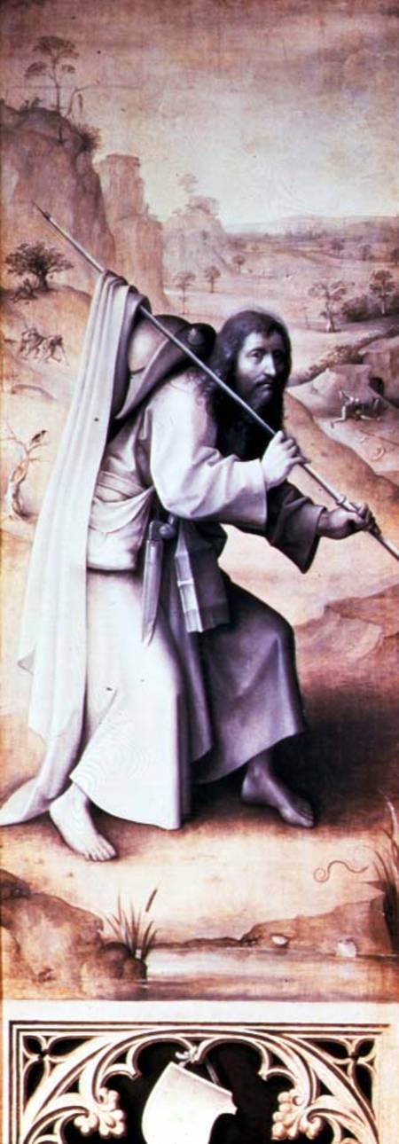 St. James the Greater, Exterior of Left Wing of Last Judgement Altarpiece de Jerónimo Bosch o El Bosco