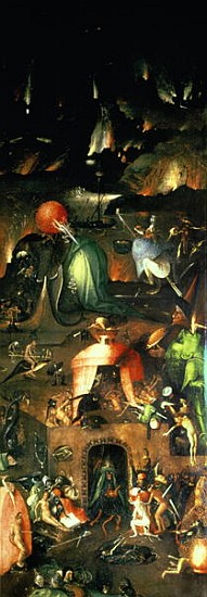 The Last Judgement (Altarpiece): Interior of Right Wing de Jerónimo Bosch o El Bosco