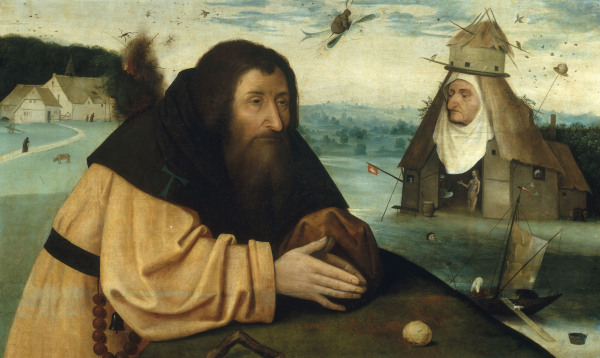 Temptation of St Anthony de Jerónimo Bosch o El Bosco