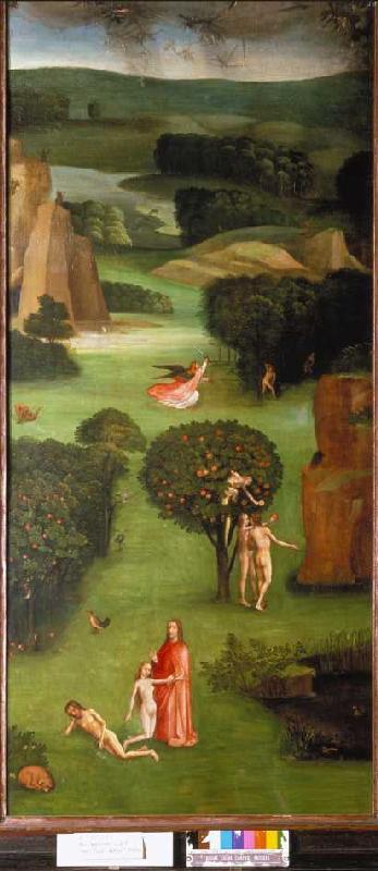 The Last Judgement triptych detail Li. Wing: Creat de Jerónimo Bosch o El Bosco