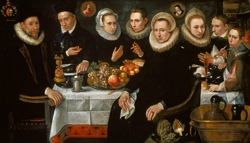 The Family of Adrien de Witte (1555-1616) de Hieronymus Francken