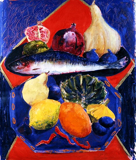 Fish and Gourd de Hilary  Rosen