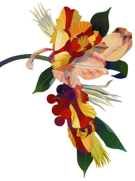 Tulip parrot1 de Hiroyuki Izutsu