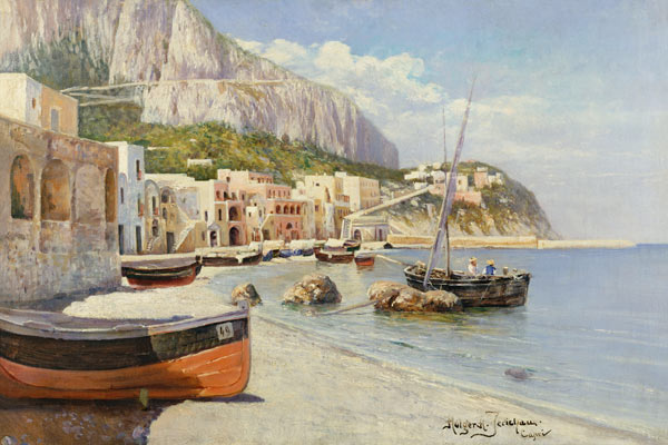 Marina Grande,  Capri de Holger H. Jerichau