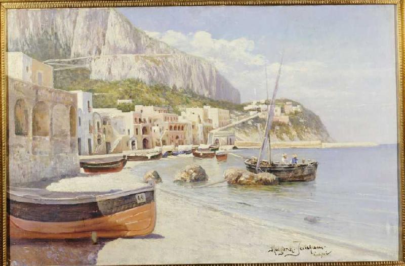 Marina Grande, Capri de Holger H. Jerichau