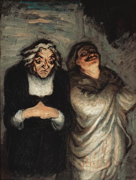 Un Scapin de Honoré Daumier