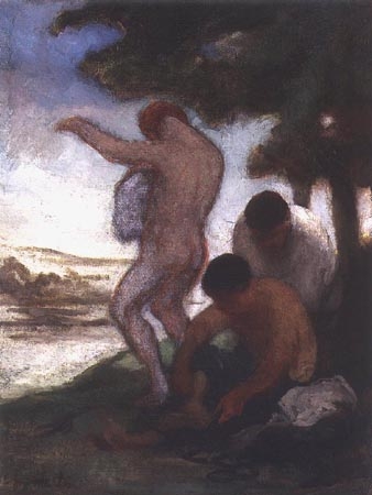 Baigneurs de Honoré Daumier