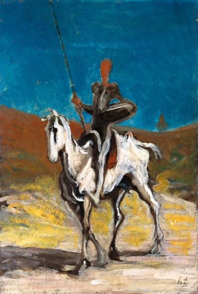 Cervantes, Don Quixote / Ptg.by Daumier de Honoré Daumier