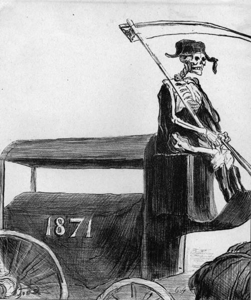 The Cursed Year 1871 / Daumier de Honoré Daumier