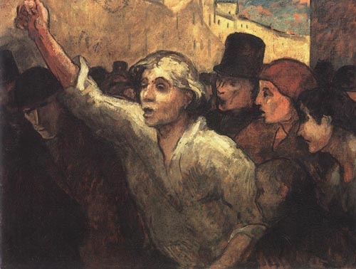 El motín de Honoré Daumier