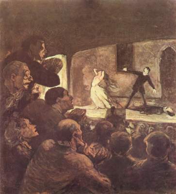 Melodrama de Honoré Daumier