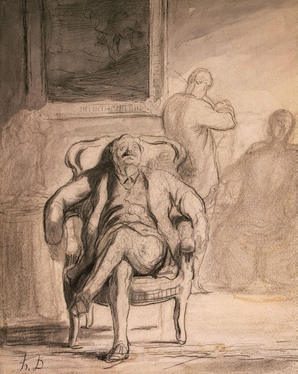 Music Lover de Honoré Daumier