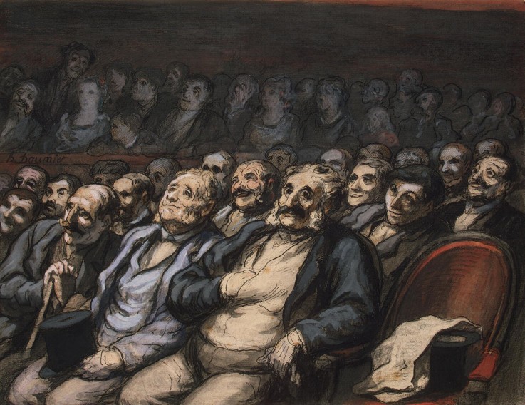 Orchestra Seat de Honoré Daumier