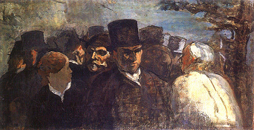 Passants -- passing by de Honoré Daumier