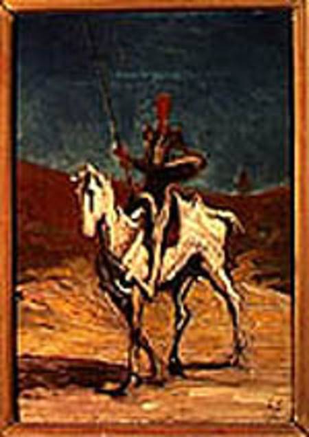 Don Quixote de Honoré Daumier