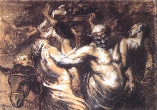 Silène de Honoré Daumier