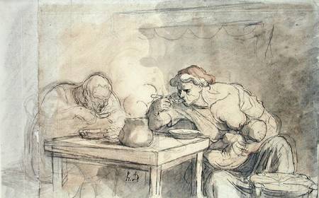 The Soup de Honoré Daumier