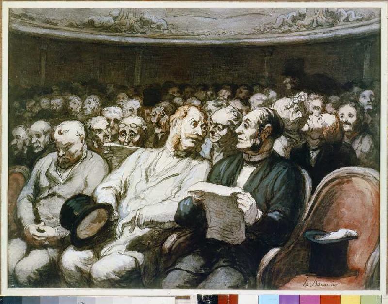 Teatro Interval de Honoré Daumier