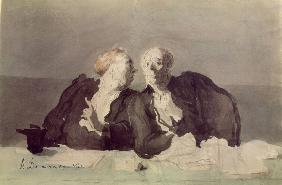 H. Daumier / Un argument peremptoire