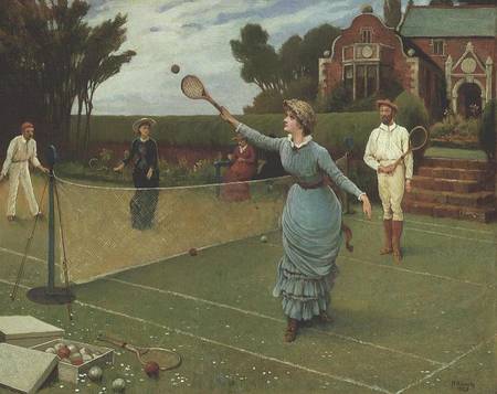 Tennis Players de Horace Henry Cauty