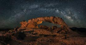 Milky way over the Sunset Arch